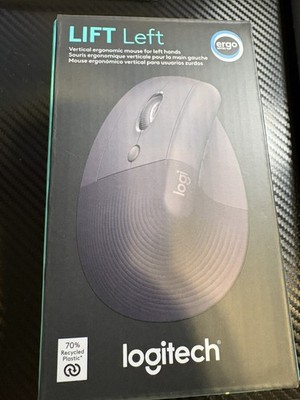 NEW LOGITECH LIFT LEFT HANDED Vertical Ergonomic Wireless Mouse BLUETOOTH