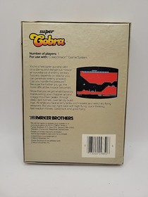 ColecoVision: SUPER COBRA with Original Video Game Cartridge & Box