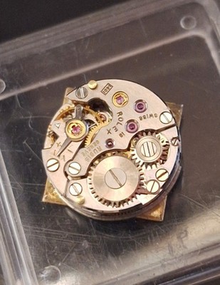 ROLEX PRECISION CAL 1401 SWISS MOVEMENT DAMEN ZIFFERBLATT - Vintage Uhrenteile Uhren