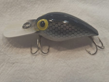 USED CONDITION Pre-Rapala Storm Rattling Wiggle Wart V3 Silver Scale 3" 3/8 oz.