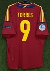 TORRES #9 MEN'S SPAIN NATIONAL 2011/2012 FOOTBALL SOCCER SHIRT JERSEY SIZE XL