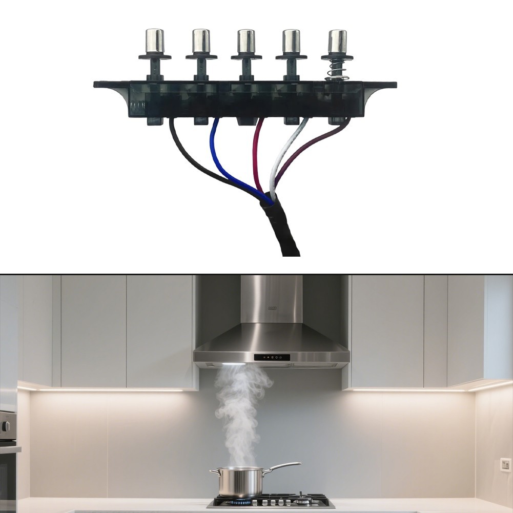 Range Hood Switch Button 5-button Switch Controller Range Hood Replacement Parts