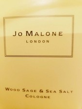 Jo Malone Wood, Sage  Sea Salt  New 1.5 Ml Sample Vial