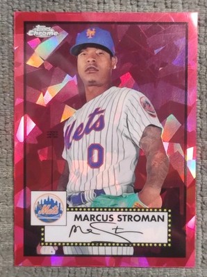 Marcus Stroman 2021 Topps Chrome 116 #'ed 13/100