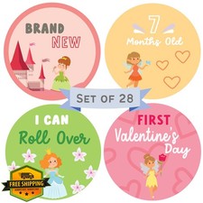 RubyRoo Baby Milestone Stickers Fairyland