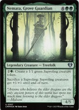 Nemata, Grove Guardian - FOIL - U Commander Masters 307 - MTG