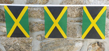 Jamaica Flag Bunting - 6m With 20 Flags