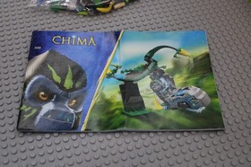 LEGO (70109) Chima: Whirling Vines, Used, 100% Complete W/Manual, No Box, (read)