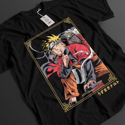 Naruto Shirt Kurama T-Shirt Uzumaki Tshirt Anime Minato Top Boruto Unisex Tee
