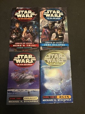 Star Wars New Jedi Order: Hero's Trial, Jedi Eclipse, Ruin, Onslaught