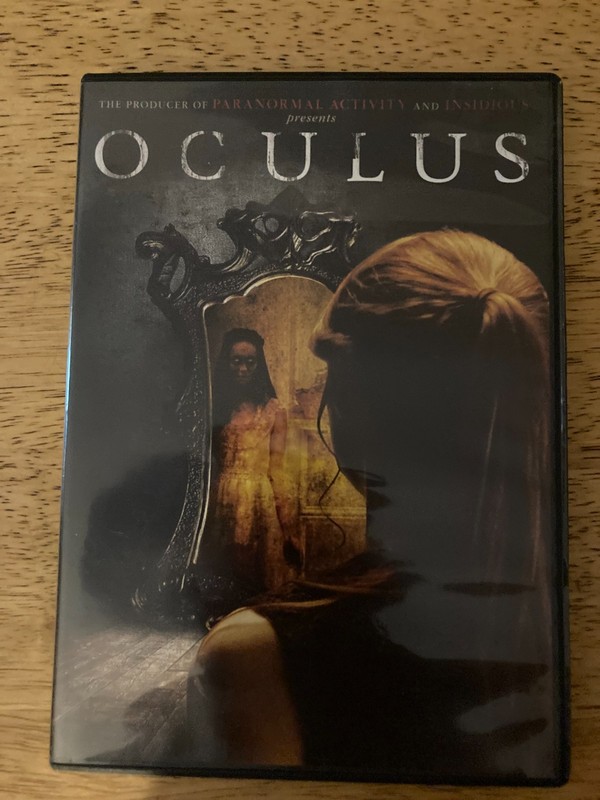Oculus (DVD, 2014). Mike Flanagan (dir.). Starring Karen Gillan, Kate Sackhoff.