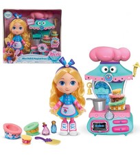 Disney Junior Alice  s Wonderland Bakery Scented Alice Doll  Magical Spin Oven