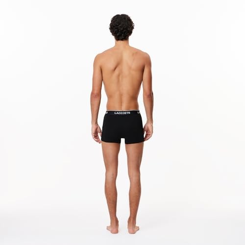 Lacoste Men's Cotton Stretch X-Large, Black With Waistbands (New)  thumbnail 4