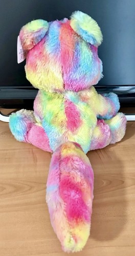 New Build a bear Great wolf lodge tye dyed rainbow plush toys Easter gifts - Bild 2 von 4