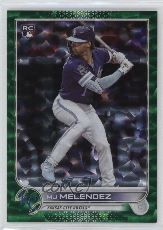 2022 Topps Update Green Foil /499 MJ Melendez #US223 Rookie RC 1c0p