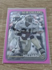 2024 Topps Chrome Pink Refractor Dalton Hilliard /399 #137 New Orleans Saints