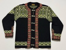 Nordstrikk Norweger Strickjacke Islandpullover 52 Damen 46 Trachten Wolle 8875