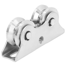 Groove Wheel V-Shaped, Sliding Gate Rollers Detachable Track gate Wheels, Dou...