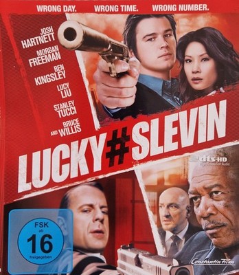 #LUCKY # SLEVIN# CONSTANTIN 2006 mit Bruce Willis, Josh Hartnett, Morgan Freeman