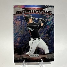 Ryan Waldschmidt 2025 Panini Prizm Rookie Fireworks Baseball Card #1