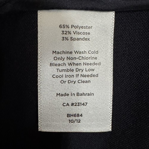 NEW Talbots Woman Heritage Navy Blue Pants Plus Size 14 Stretch Cropped Relaxed - Picture 6 of 14