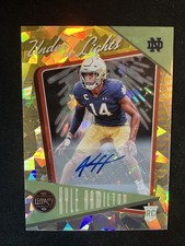 2022 Legacy Football Kyle Hamilton Under the Lights RC Auto Ravens #/10 #UL-18