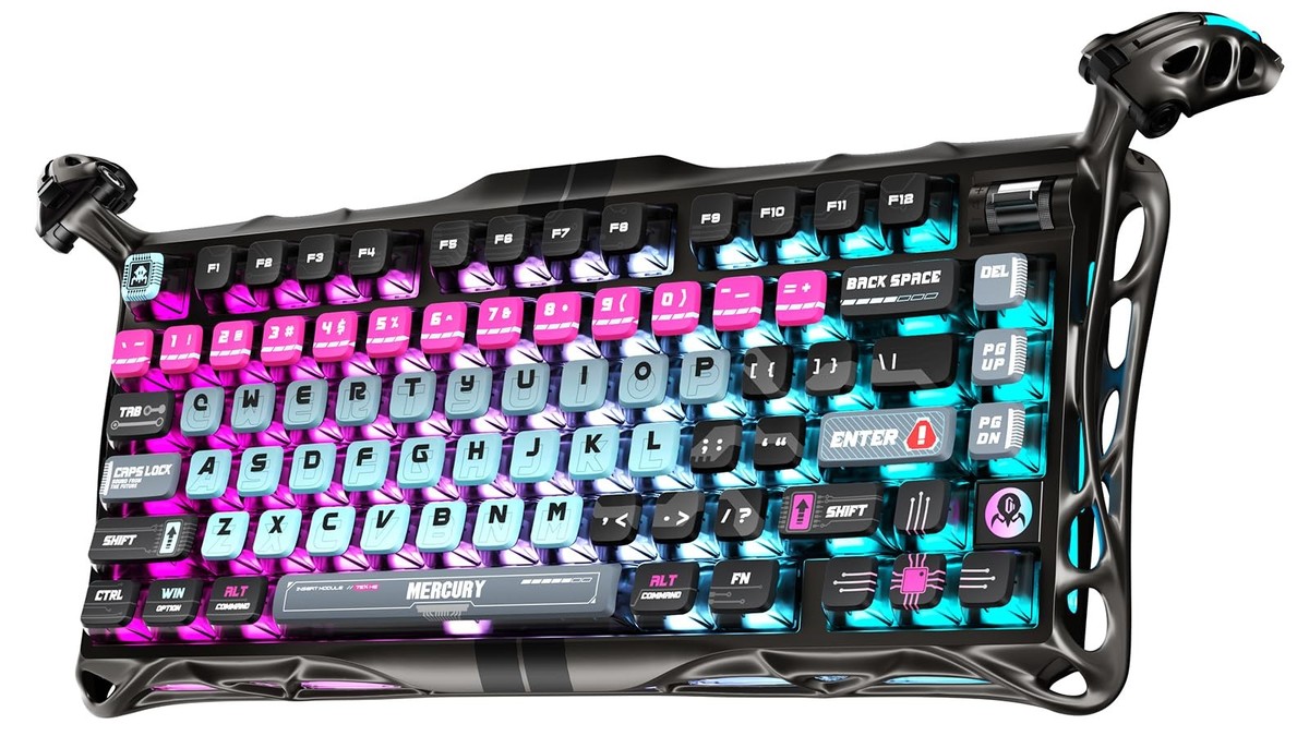 GravaStar Mercury V75 Pro HE Keyboard – 75% Layout Gaming