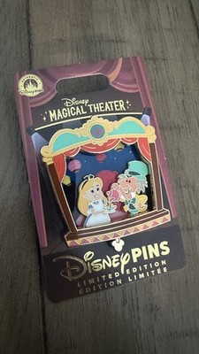 2026 Disney Parks Pin Magical Theatre Alice im Wunderland Mad Hatter LE 4500