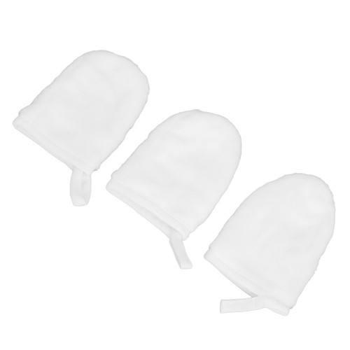 3pcs Flannel Makeup Remover Gants Exfoliant Towelette Makeup Cleaning Gants OBF - Bild 4 von 12