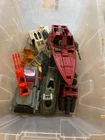 LOT  1 of 2 - Vintage GI Joe: Vehicles,  Accessories, Guns, Tanks, Parts
