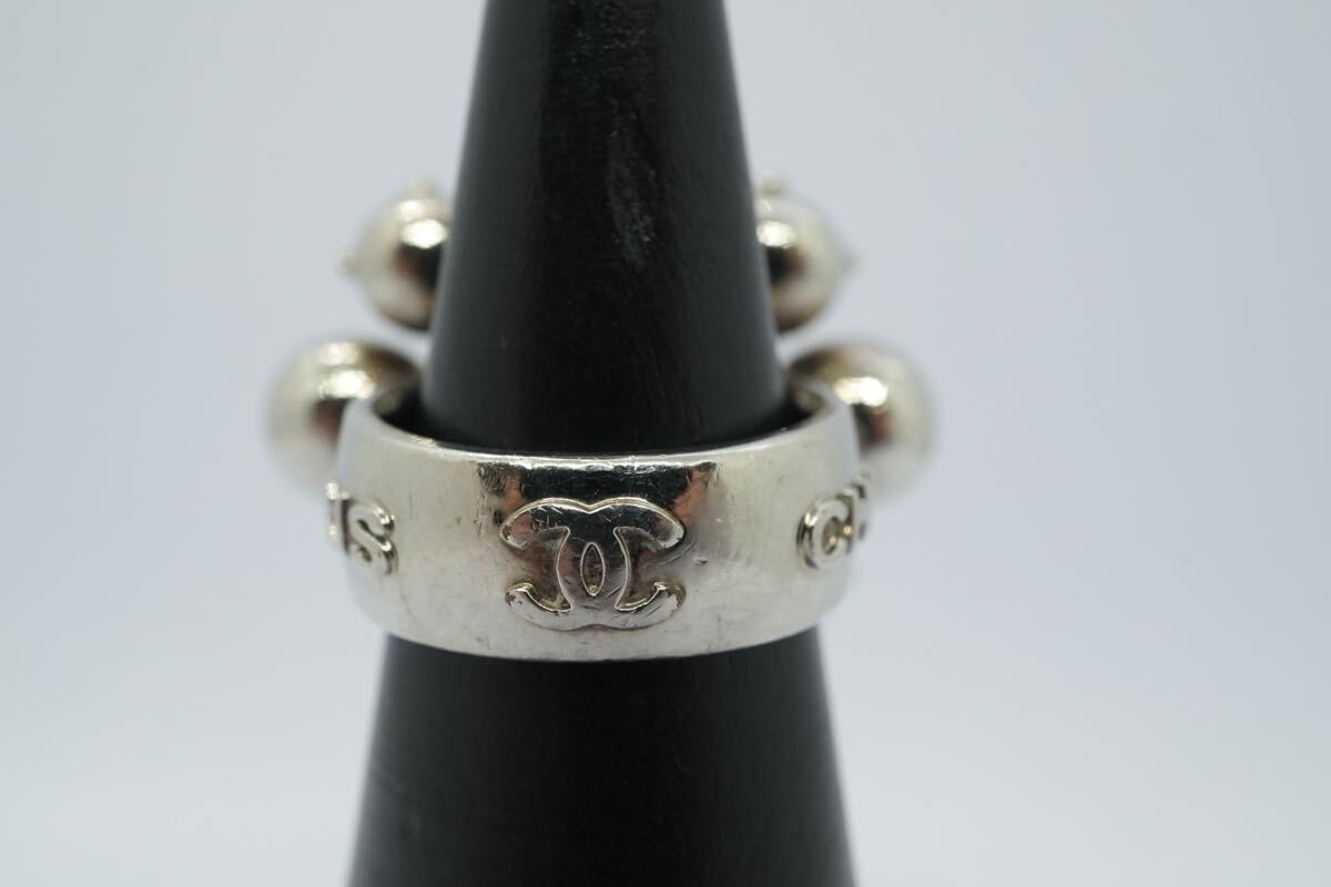 CHANEL Ring  Rhinestone Coco Mark - image 3