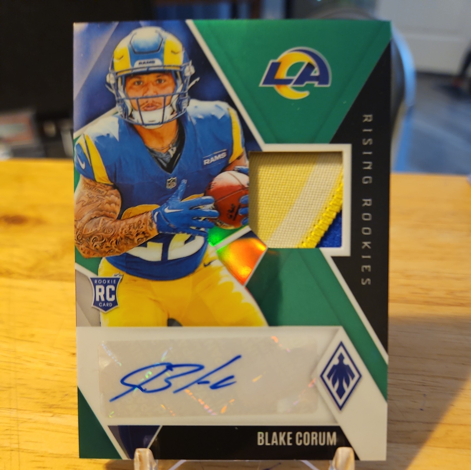 Blake Corum Panini Phoenix Rising Rookie Autographs Jersey #RRAJBCM Jersey Number