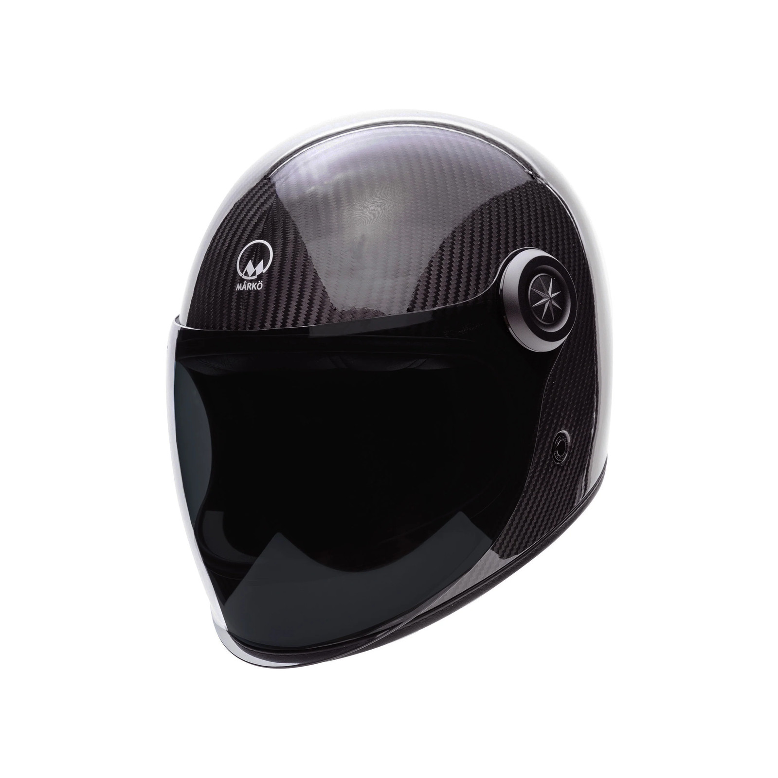 Intégral Darkside Carbon XL casque de moto d'exception en fibre de carbone tressée