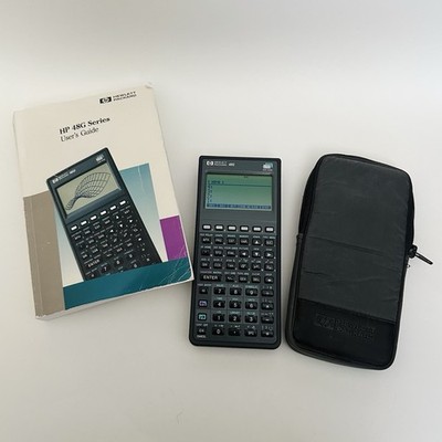 WORKING HP 48G Graphing Calculator WITH CASE AND MANUAL