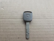 Honda OEM Factory Gray & Chrome Ignition Door Key