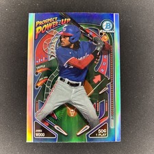 2024 Bowman - Mega Box Chrome Prospect Power-Up James Wood #PP-14 (RC)