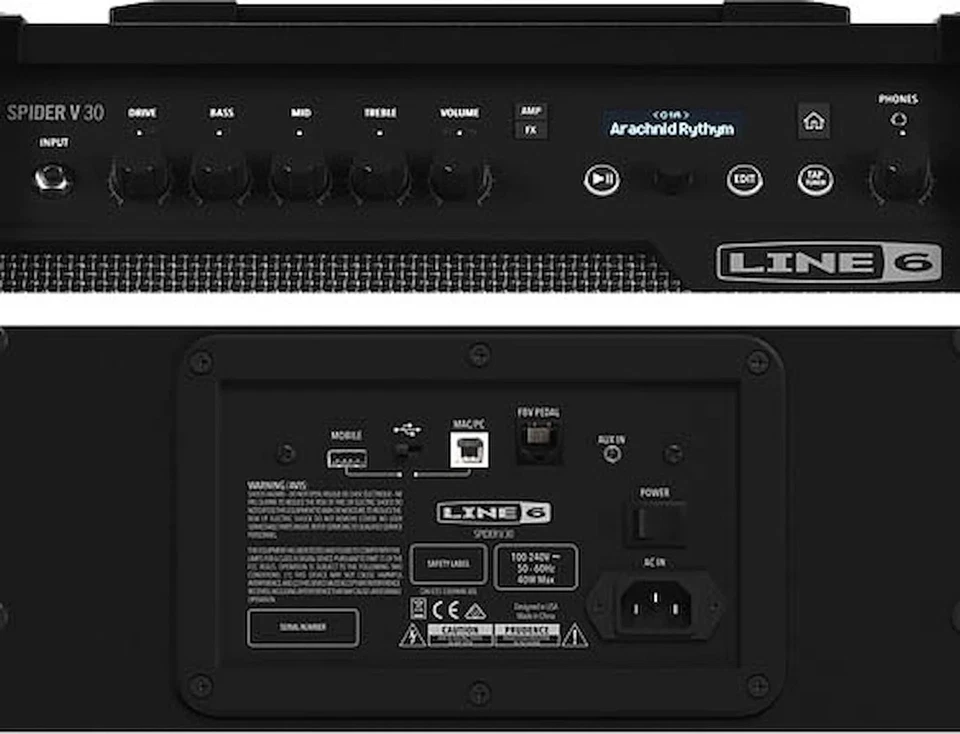 Spider V 30 MkII - Guitar Amplifier with Modeling - Image 3 of 3