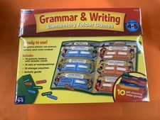 Lakeshore Grammar  Writing Skills Practice Activities Folder Games Grades 4-5