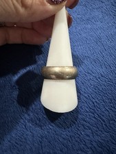 Vintage Sterling Silver 925 Wide Band Ring Size 10.25, Band 8mm, 9g