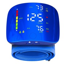 Wrist Blood Pressure Monitor, Rechargeable Blood Pressure Cuff with Large LED...