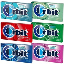 Orbit Gum Variety 6 Pack, Sugar Free Gum, 14 Piece Per Pack Pack of 6 ...