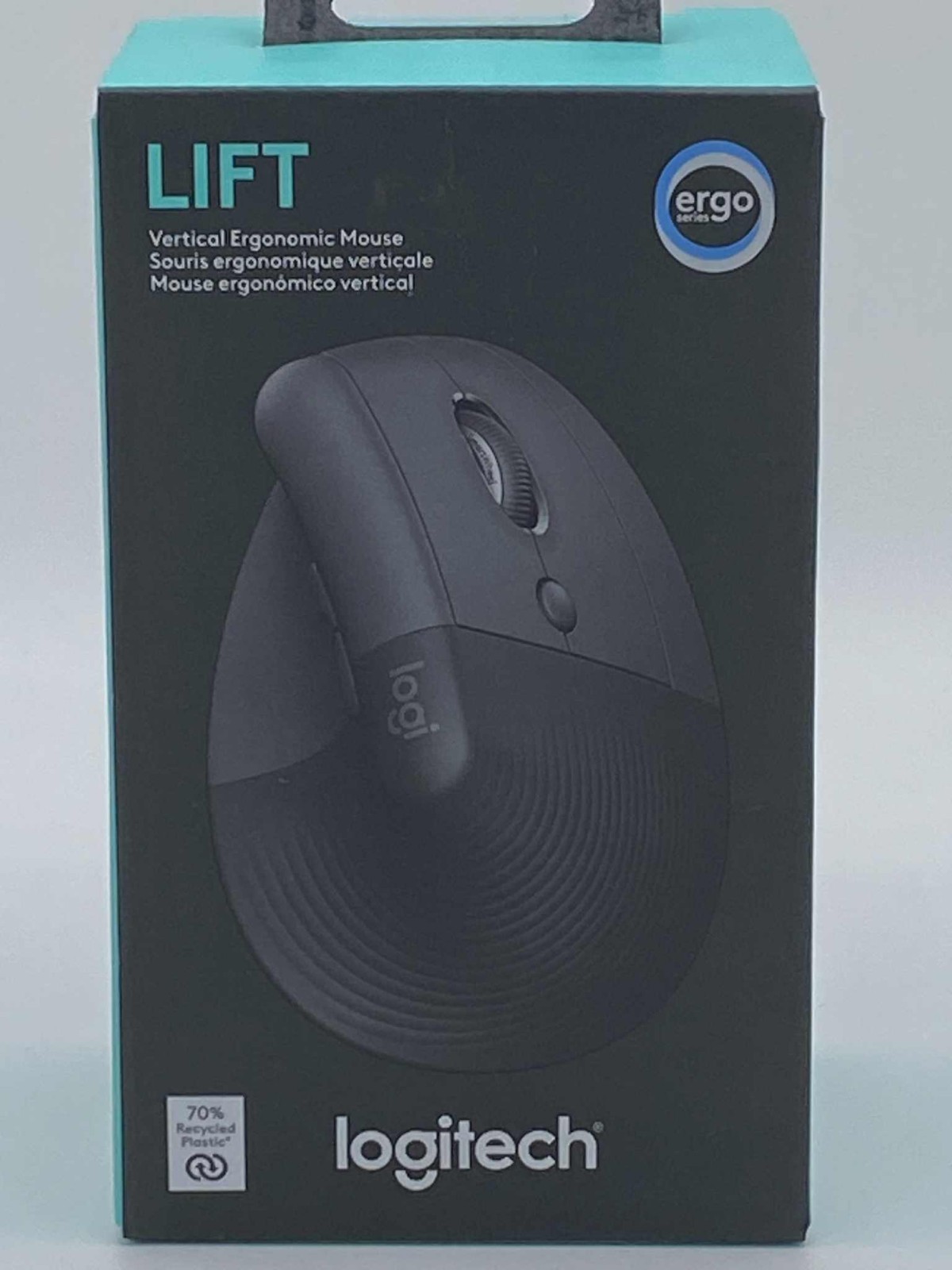 Logitech Lift Vertical Ergonomic Mouse NEW in box Ergo BLK
