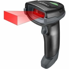 Adesso NUSCAN 3000 Wireless-Bluetooth-Wired 2D Barcode Scanner with Charging ...