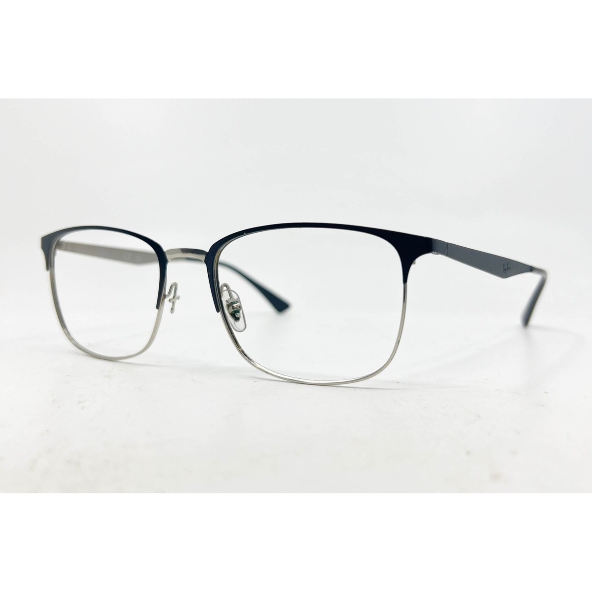 Ray-Ban Eyeglasses Women Black Silver RB 6421 2997 54-18-145 | eBay