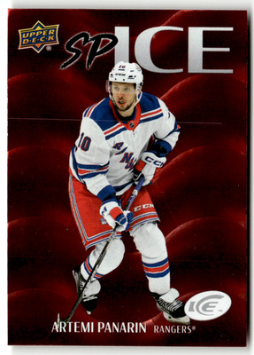 2024-25 Upper Deck Ice Hockey NHL No. SP-12 Artemi Panarin SP Ice Fire