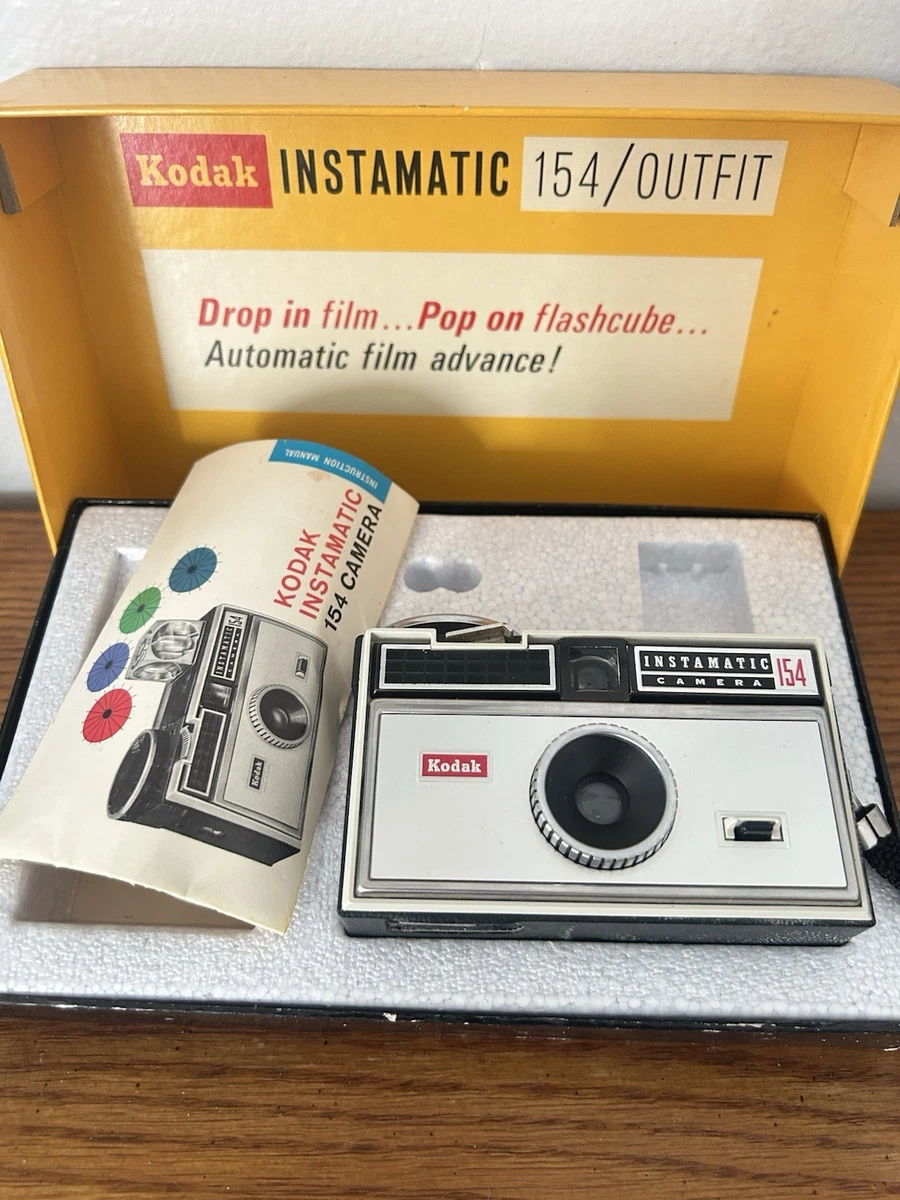 Lot De 4 Appareils Photo Vintage – Kodak, Agfa, Minolta, Instamatic – Pour Pièces