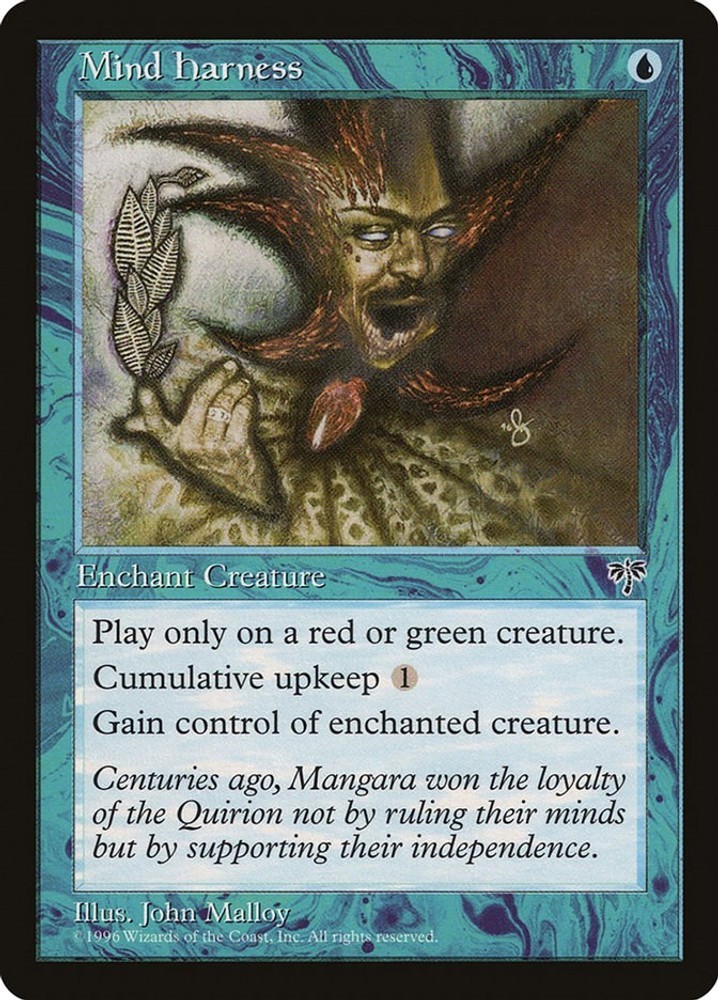 Mind Harness #78 (MP) Mirage (MIR) MTG