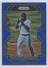 2022 Panini Prizm Tier II Blue Mojo Prizm 193/199 Teoscar Hernandez #186 0hk3