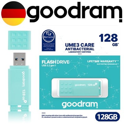 GOODRAM USB Stick 128GB Speicherstick USB 3.2 Flash USB-Stick Speicher