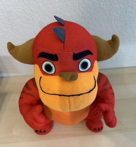 Rayburn Jr Rumble Wrestling Monster Red Stuffed Plush Toy 10" Toy Factory - Picture 7 of 9